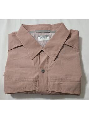 Gander Mountain Fishing LS Shirt Mens Sz 2XL Micro-Houndstooth Guide Series EUC